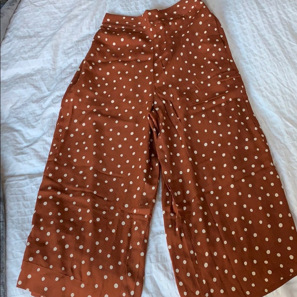 NWT MADEWELL pull on crop pants